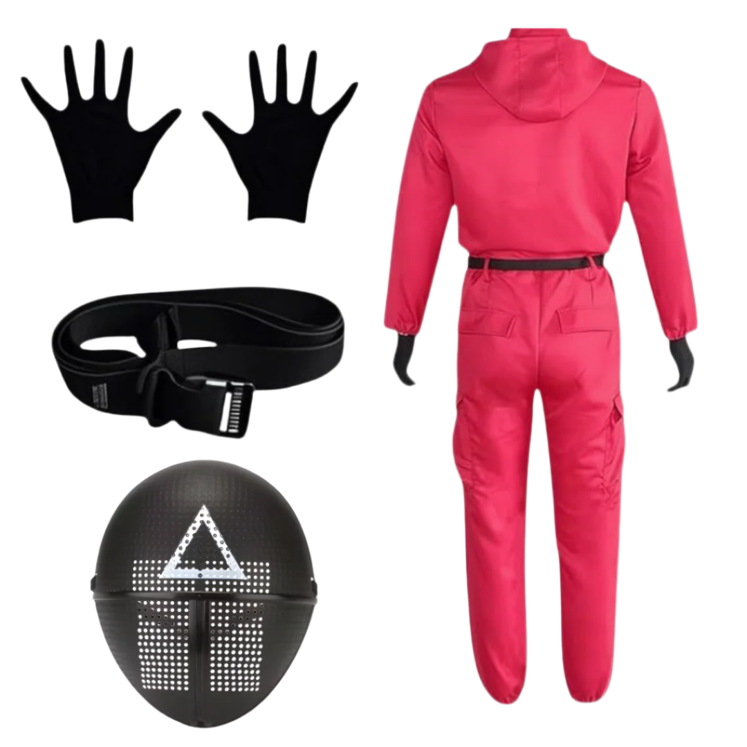 Squid Game Guard & Boss Costume Kids