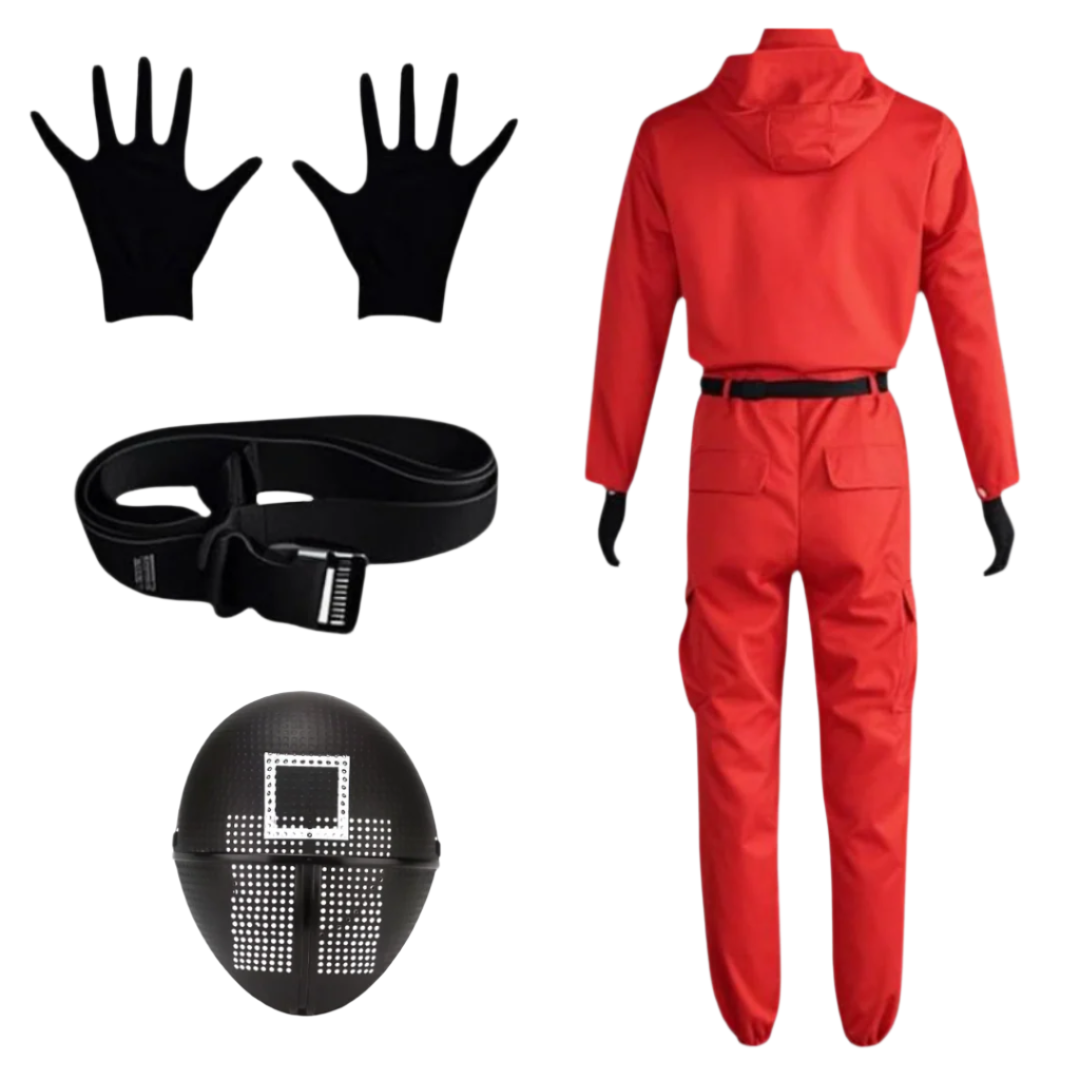 Squid Game Guard & Boss Costume Kids