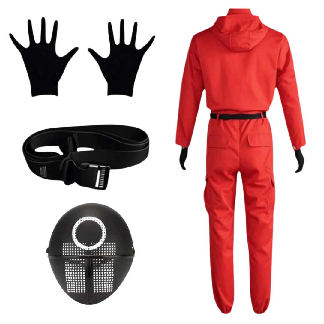 Squid Game Guard & Boss Costume Kids