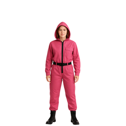 Squid Game Guard & Boss Costume Kids