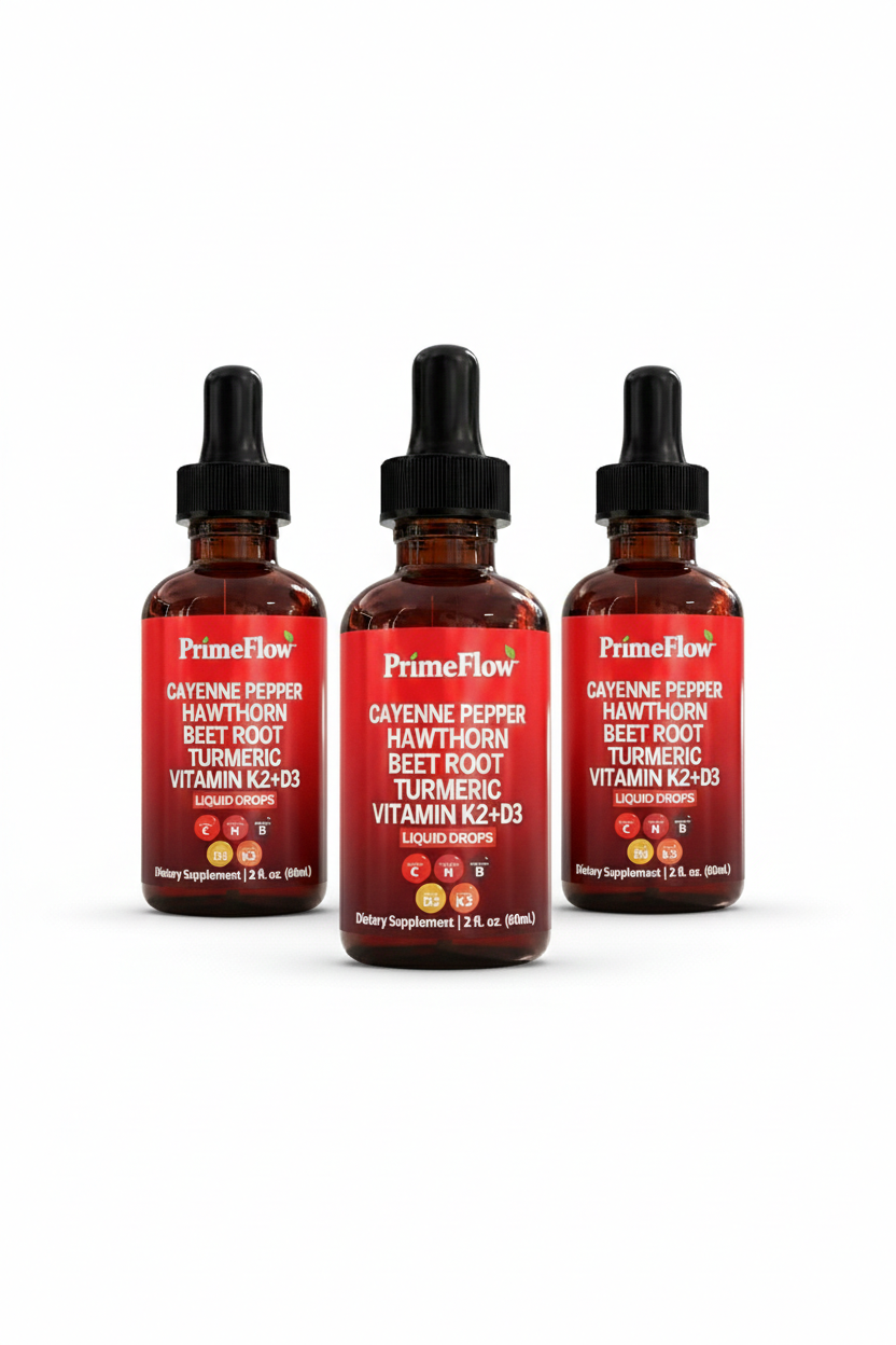 PrimeFlow™  Cayenne Vitality Boost Liquid Drops