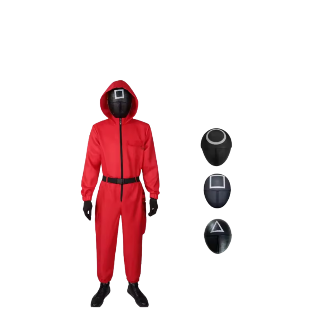 Squid Game Guard & Boss Costume Kids