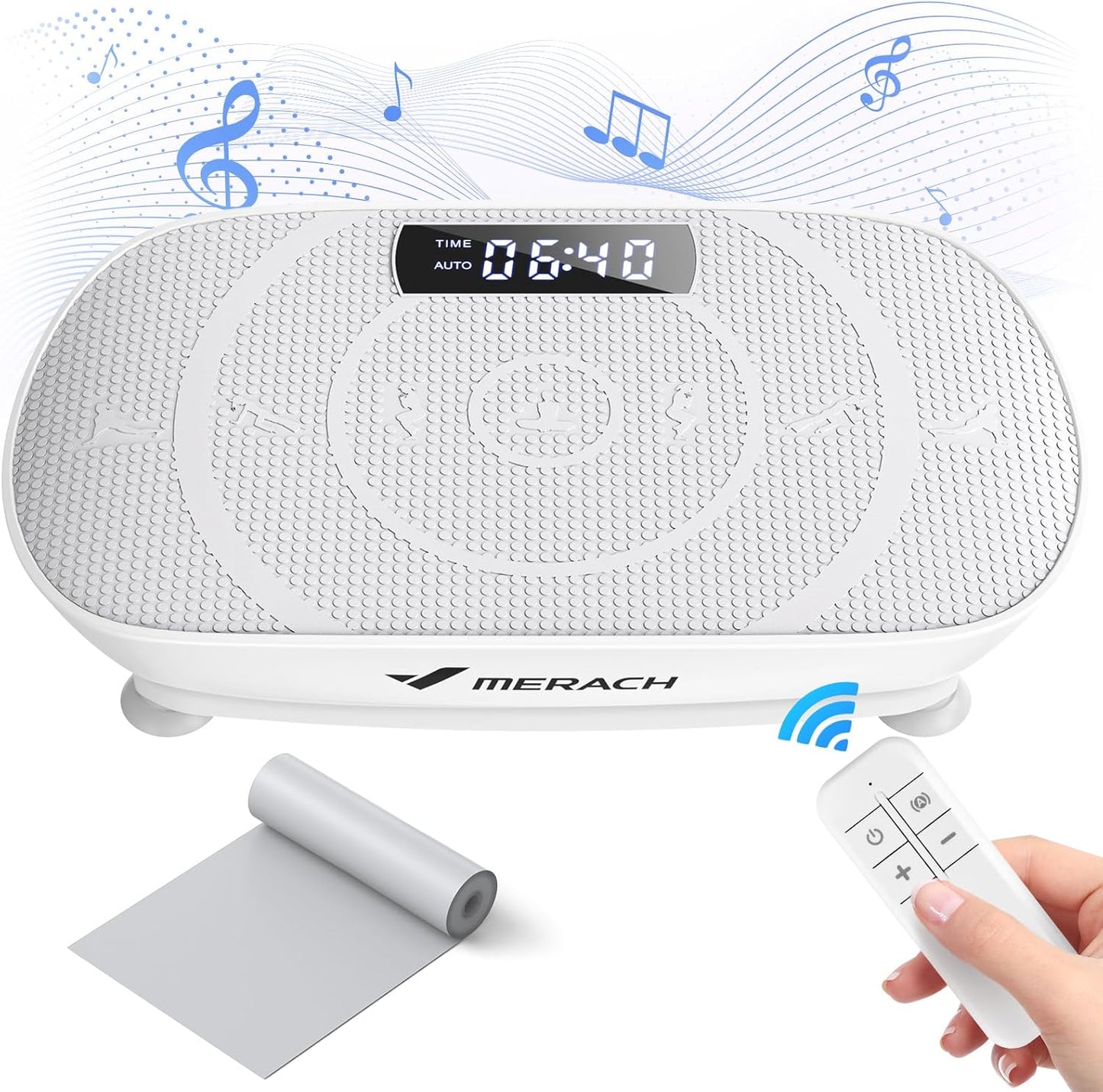 Vibration Fitness Plate Tone Burn Fat Improve Balance Circulation