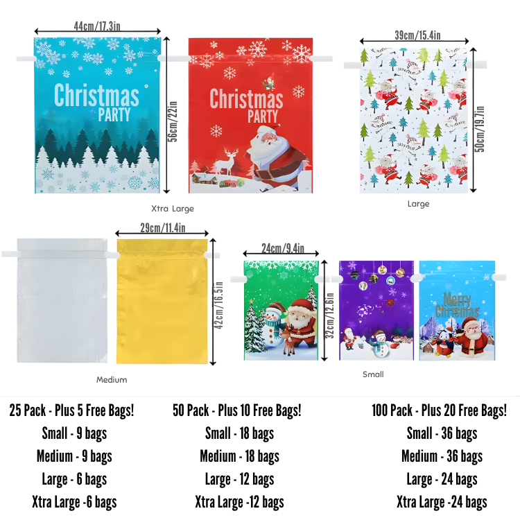 Festive Gift Bag Sets