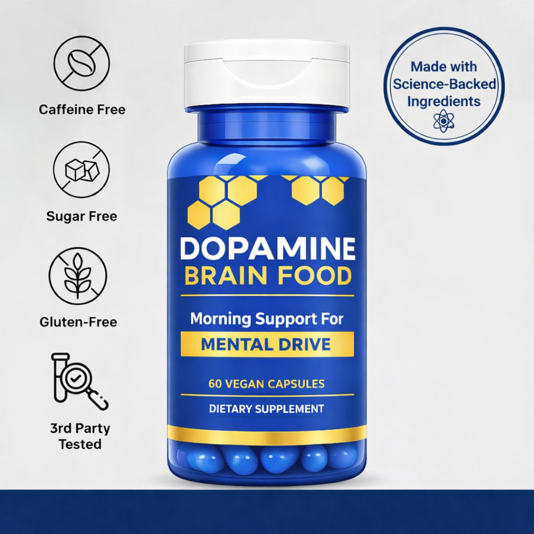 Dopamine Brain Food Energy Boost