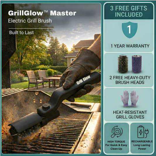 Grill Glow™ Master - Electric Grill Brush