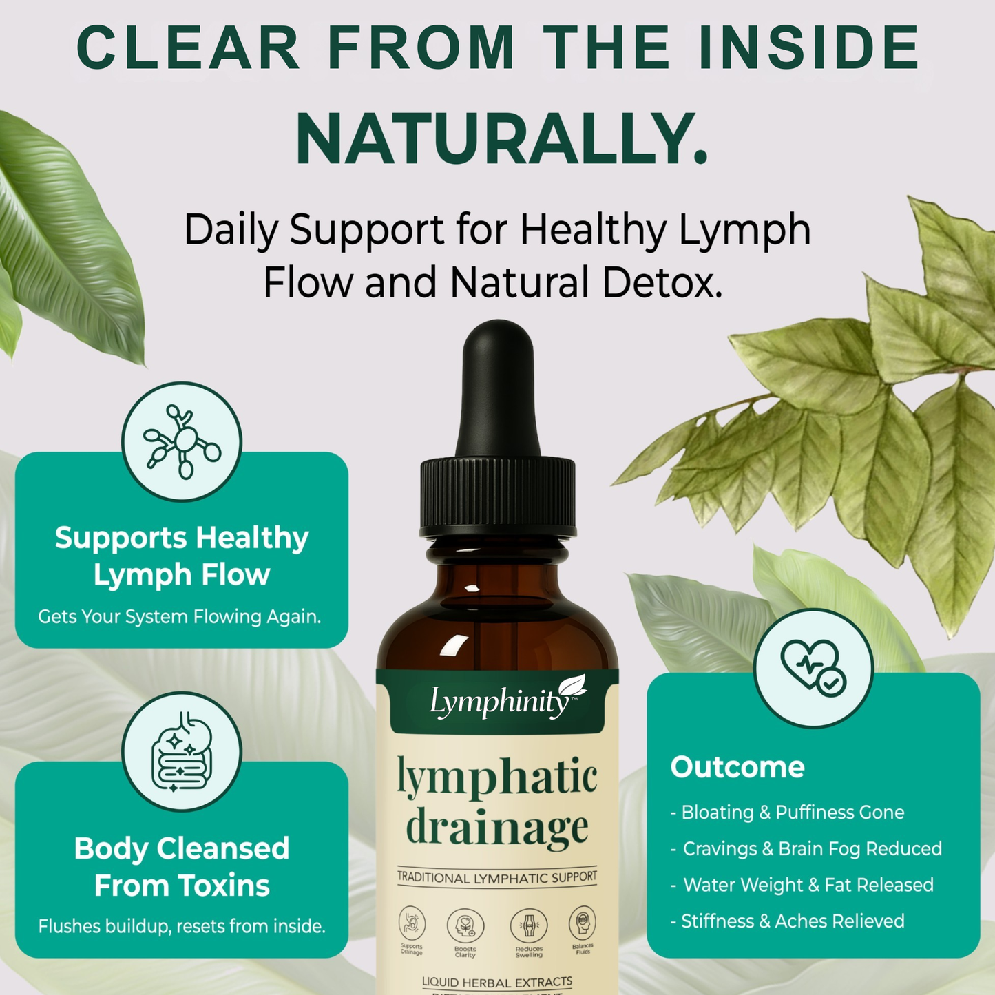 Lymphinity™ Daily Lymphatic Detox Drops