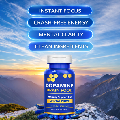 Dopamine Brain Food Energy Boost