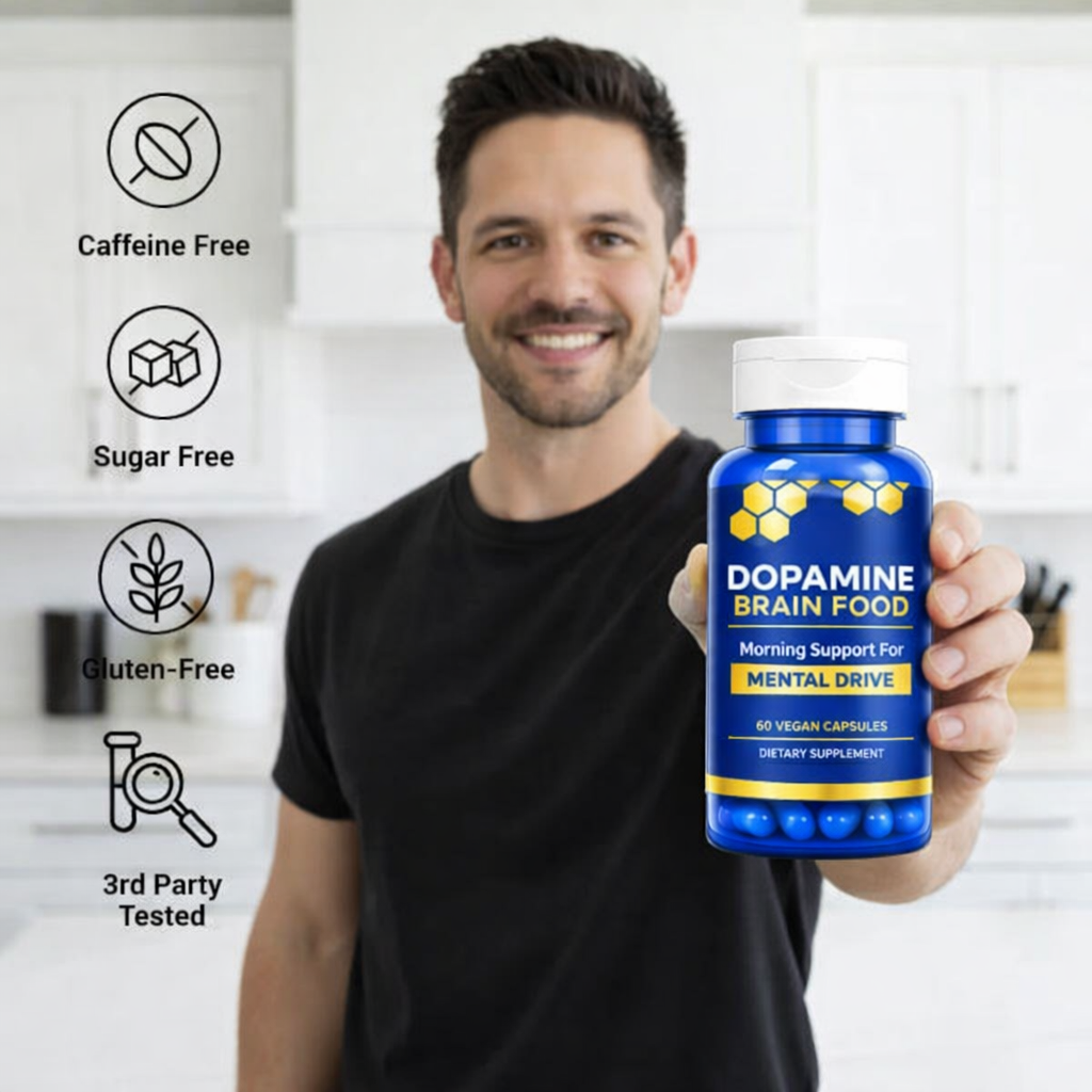 Dopamine Brain Food Energy Boost