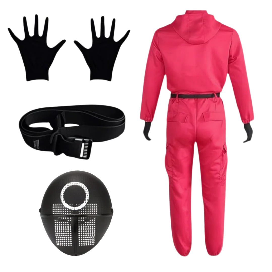 Squid Game Guard & Boss Costume Kids