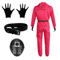 Guard Jumpsuit Pink Costume Square