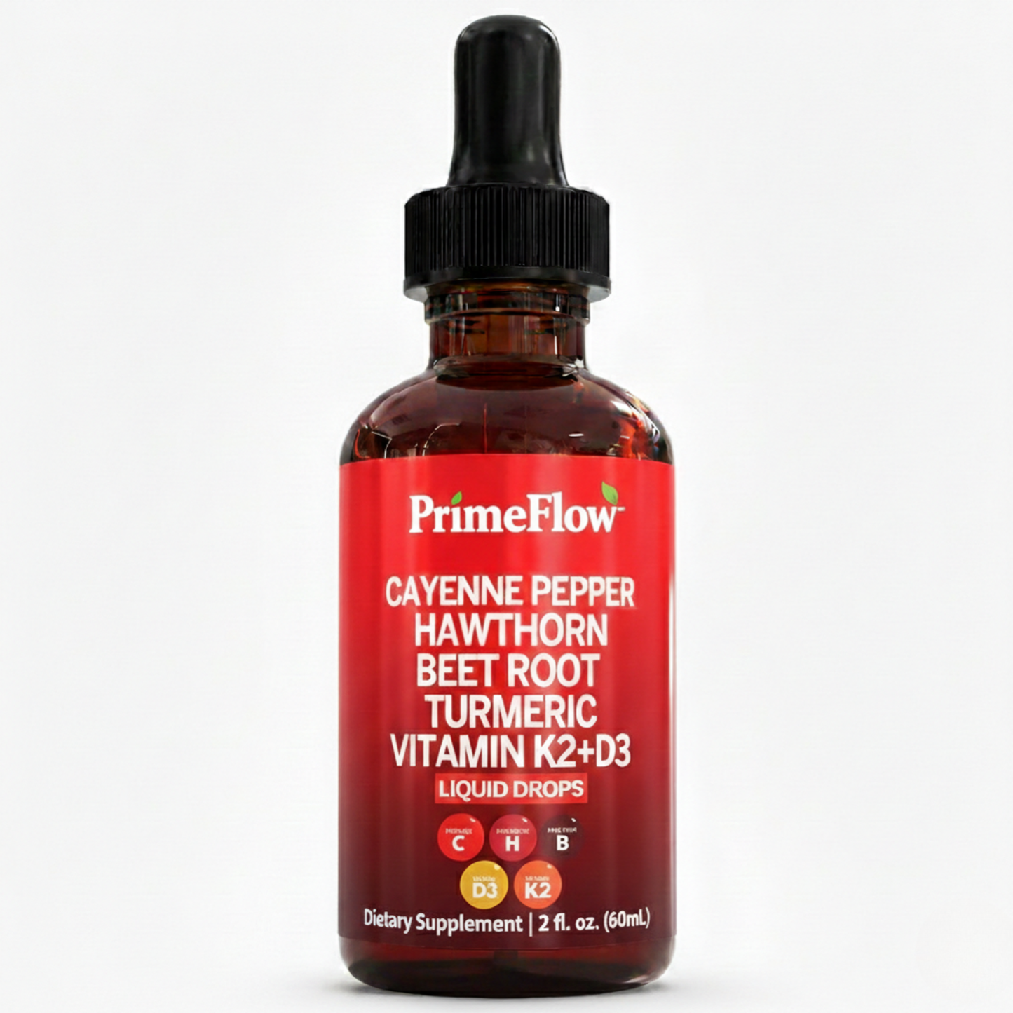 PrimeFlow™  Cayenne Vitality Boost Liquid Drops