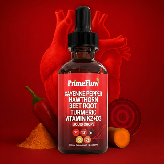 PrimeFlow™  Cayenne Vitality Boost Liquid Drops