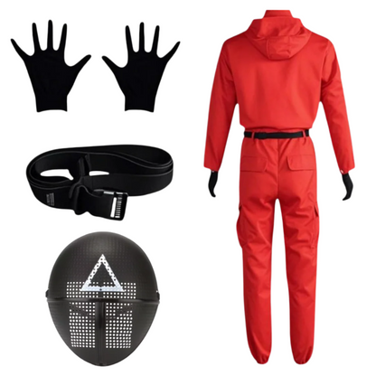 Squid Game Guard & Boss Costume Kids