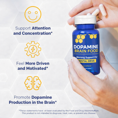 Dopamine Brain Food Energy Boost