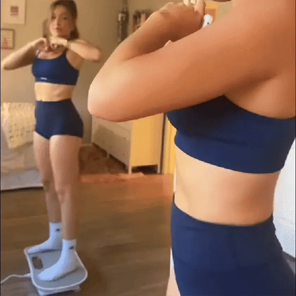 Vibration Fitness Plate Tone Burn Fat Improve Balance Circulation