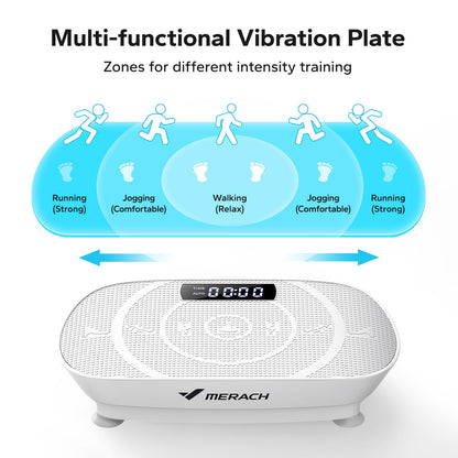 Vibration Fitness Plate Tone Burn Fat Improve Balance Circulation