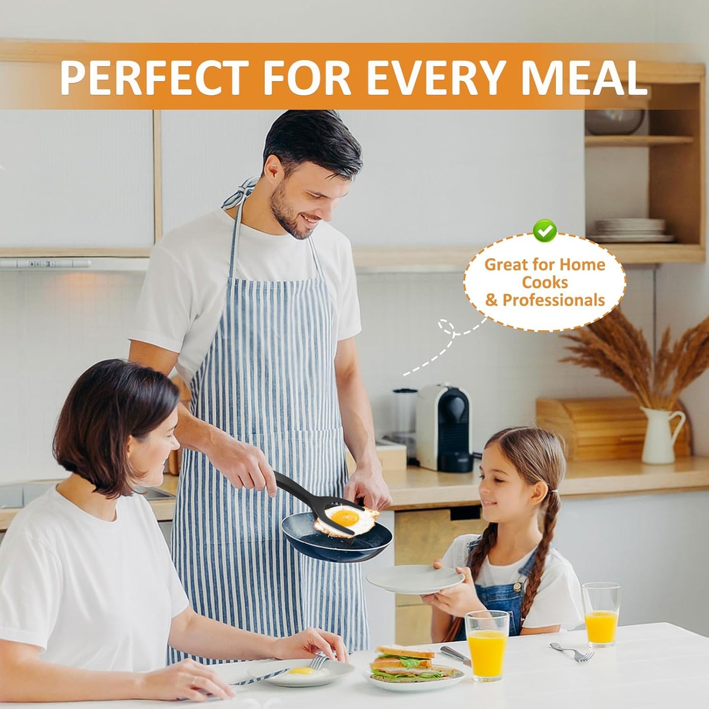 Easy Flip Kitchen Tongs