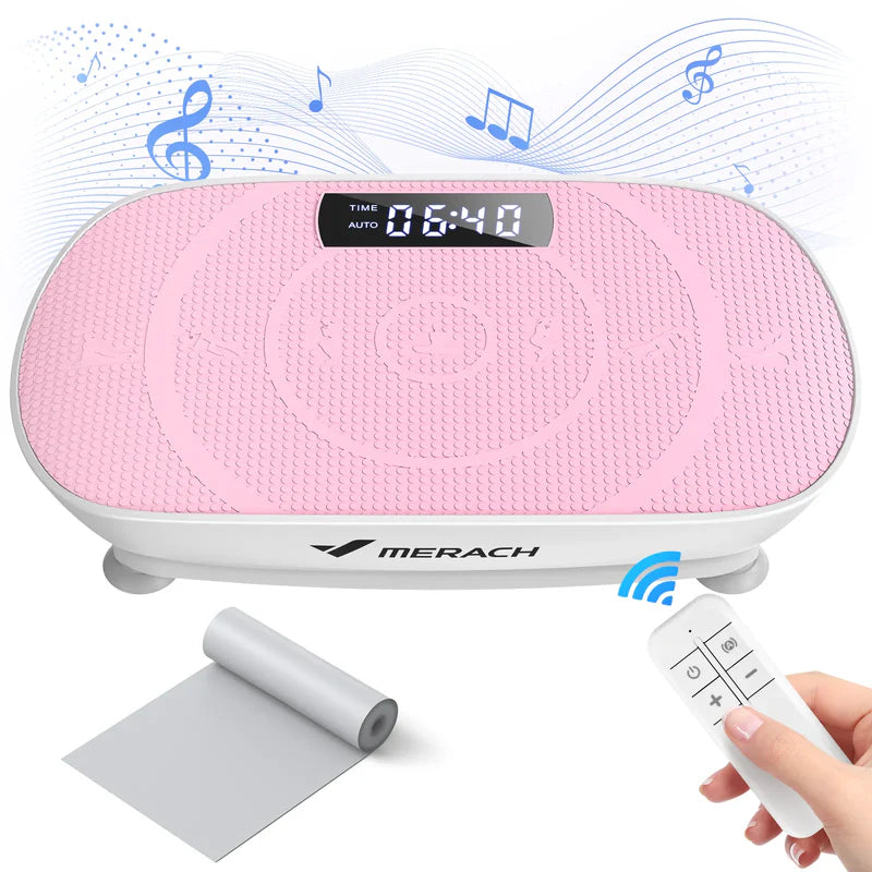 Vibration Fitness Plate Tone Burn Fat Improve Balance Circulation