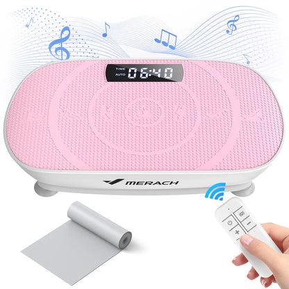 Vibration Fitness Plate Tone Burn Fat Improve Balance Circulation